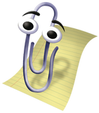 Clippy, the paperclip assistant